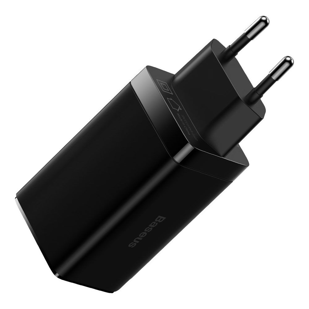 Зарядное устройство Baseus GaN3 Pro 2C + U 65 Вт EU Black 1 м черный CCGP050101 — изображение 6