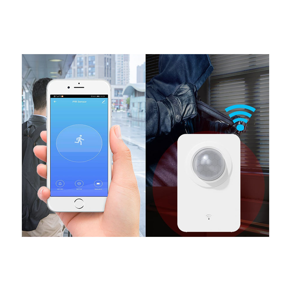 Датчик движения MOES WiFi Infrared Human Sensor WSS-FL-PIR-A — изображение 7