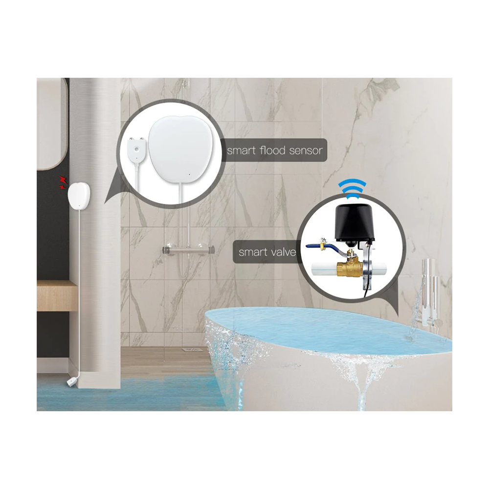 Датчик протечки воды MOES WIFi Water Leakage Detector WSS-JM-WL-A — изображение 8
