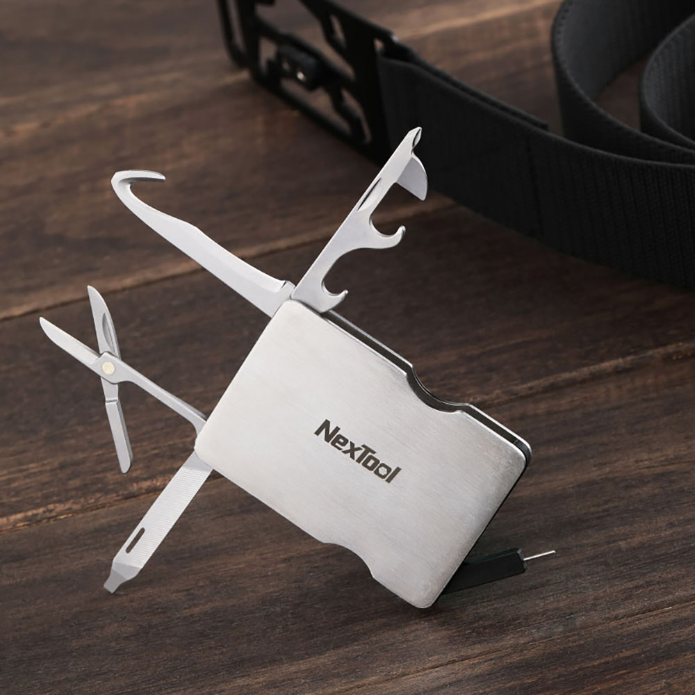 Многофункциональный ремень NEXTool Multi-functional Belt (чёрный) NE20020 — изображение 7