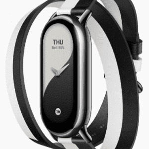 Ремешок для фитнес-браслета Xiaomi Smart Band 8 Double Wrap Strap - Black and white BHR7311GL