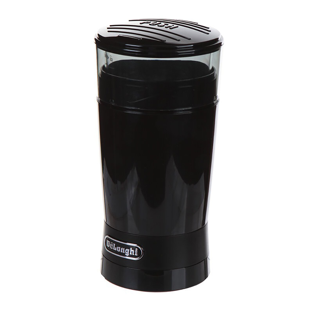 Кофемолка Delonghi KG200 170Вт сист.помол.:ротац.нож вместим.:90гр черный — изображение 6