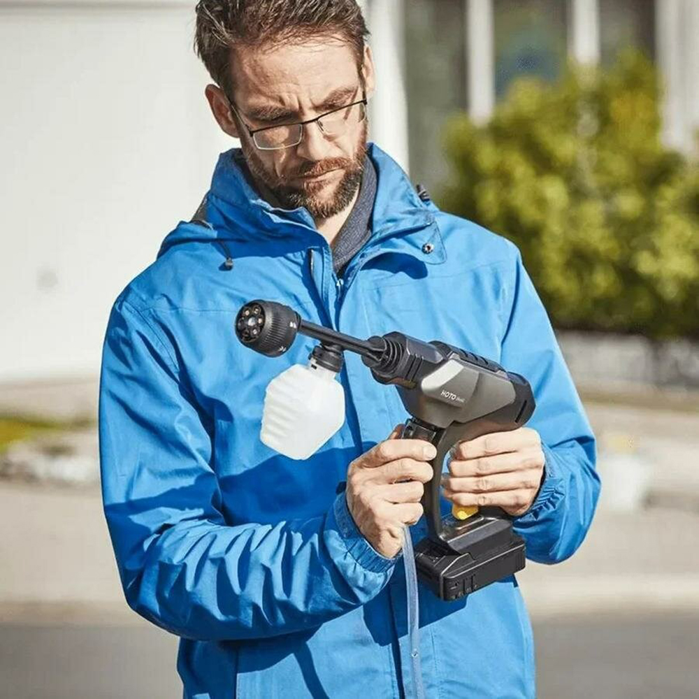 Аккумуляторная мойка высокого давления HOTO 20V Cordless High Pressure Washer — изображение 8