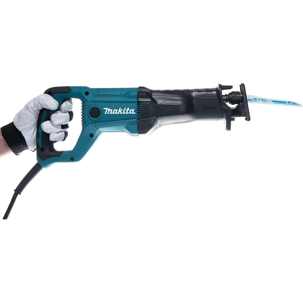 Пила сабельная Makita 1200Вт,0-3000обм,ход-30мм,рез-255мм,3,2кг,че м — изображение 11