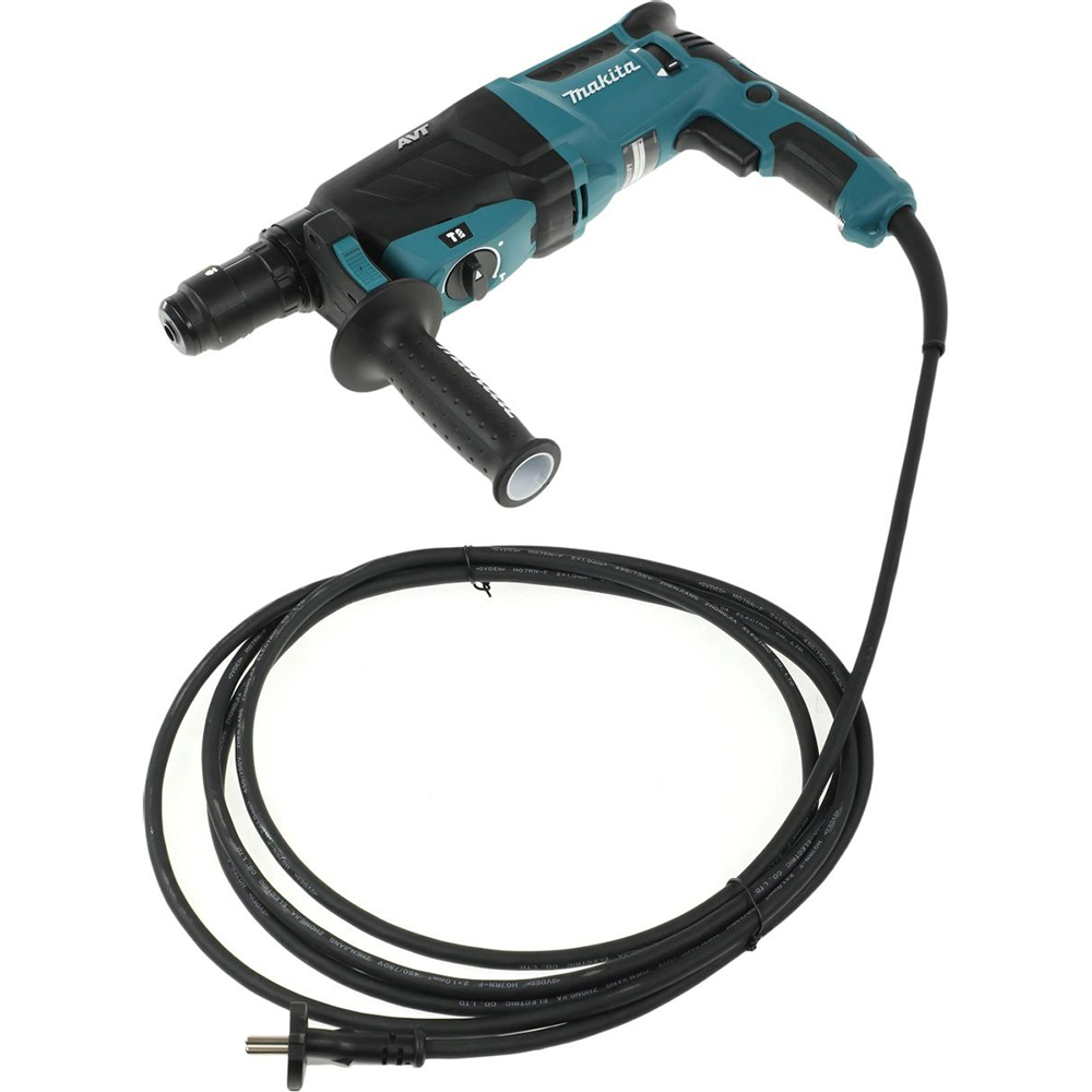 Перфоратор Makita, SDS+,800Вт,3реж,2.7Дж,0-4600ум,3.1кг, чем,подсветка,бсъемный патрон,АВТ — изображение 13