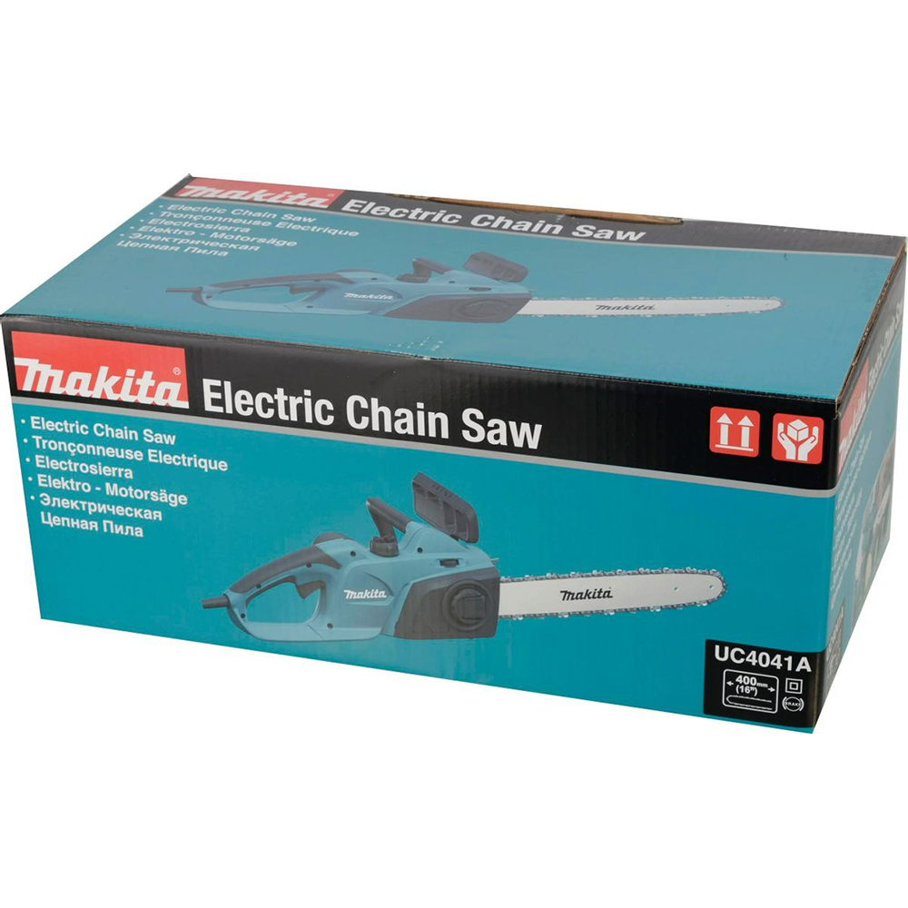 Пила цепная Makita 1800Вт,шина-40см,шаг-38",паз-1.3мм, 4.7кг,кор,поперечное распол дв-ля — изображение 16