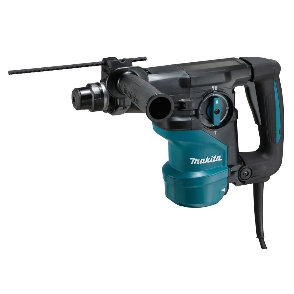 Перфоратор Makita SDS-plus,1050Вт,3реж,30мм,3,9Дж,0-840 об/мин, 0-4500 уд/мин, 4,5 кг, антивибр.ручка,подде — изображение 3