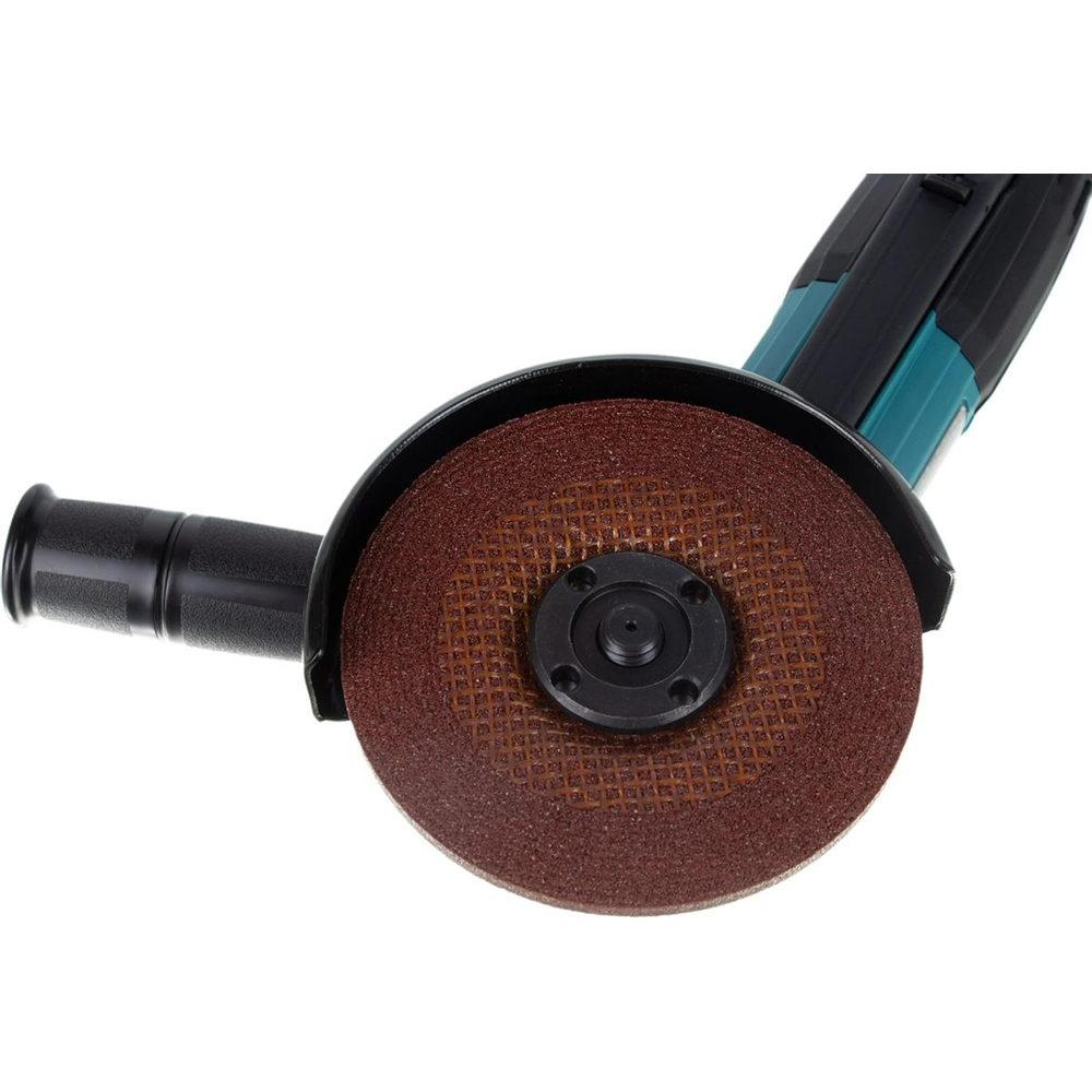 УШМ Makita, ф125мм,720Вт,11000обм,1.9кг,кор,Курковый Выключатель, шлиф диск — изображение 6