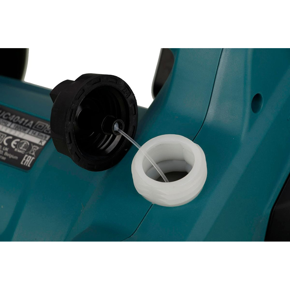 Пила цепная Makita 1800Вт,шина-40см,шаг-38",паз-1.3мм, 4.7кг,кор,поперечное распол дв-ля — изображение 7