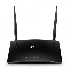 Роутер беспроводной TP-Link TL-MR150 N300 10/100BASE-TX/4G cat.4 черный