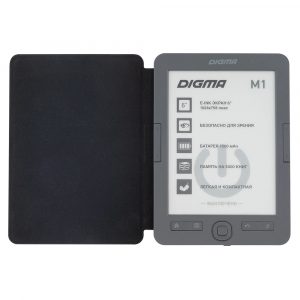 Электронная книга Digma M1 6" E-ink HD Pearl  128Mb/4Gb темно-серый