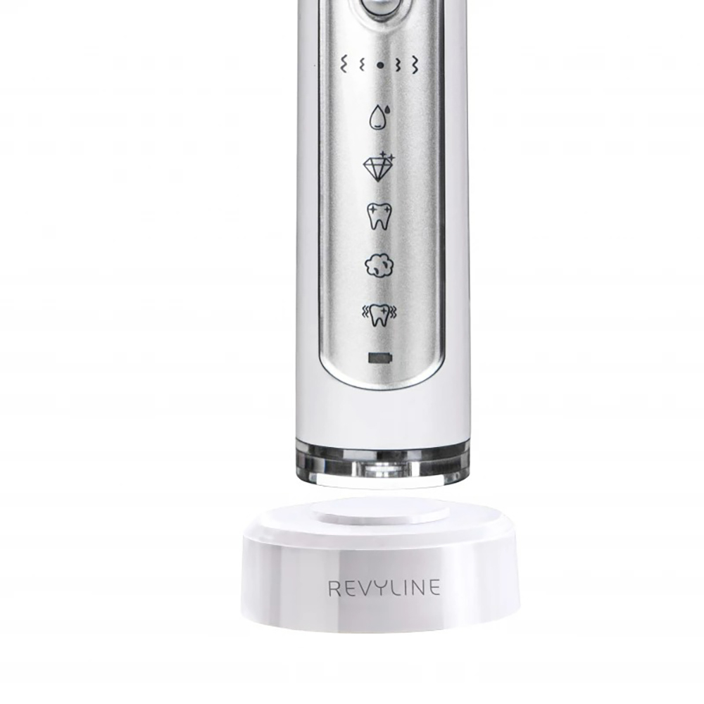 Электрическая звуковая зубная щетка Revyline RL 010, белая — изображение 11