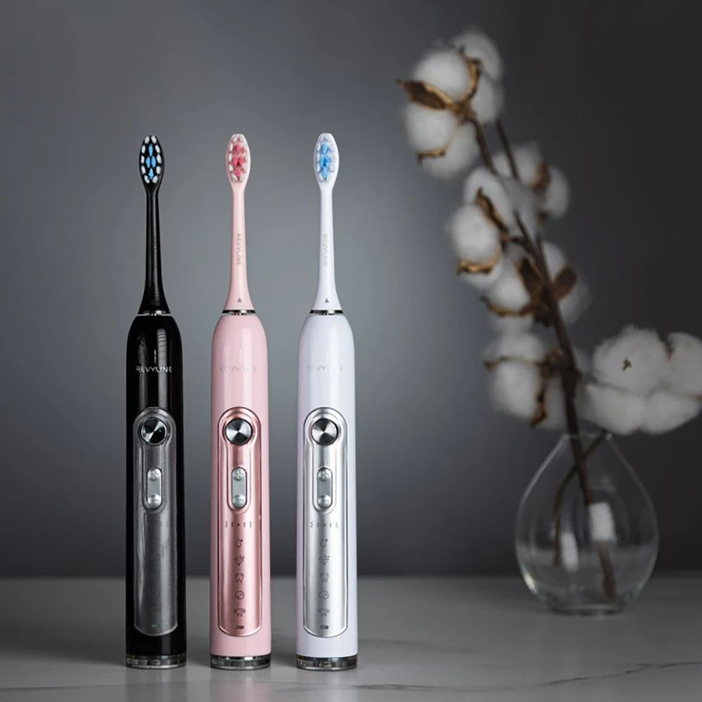 Электрическая звуковая зубная щетка Revyline RL 010, белая — изображение 13