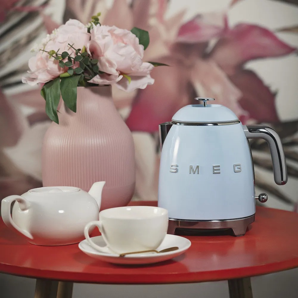 Мини чайник электрический, пастельный голубой SMEG KLF05PBEU — изображение 13