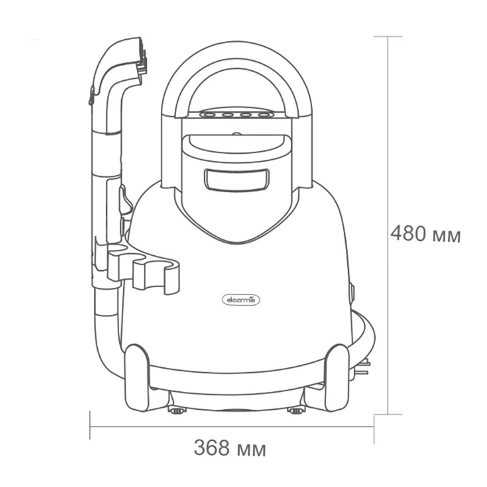 Моющий пылесос Deerma DEM-BY700 — изображение 13
