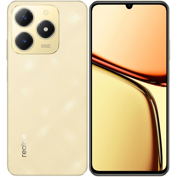 Смартфон REALME C61 8/256Gb, RMX3930, Золотой