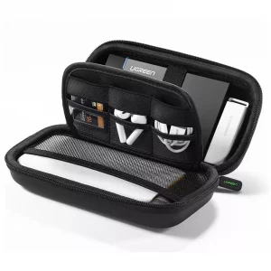 Органайзер для кабелей UGREEN LP128 (40707) Hard Disk & Accessory Multi-functional Storage Bag Small Size - Black