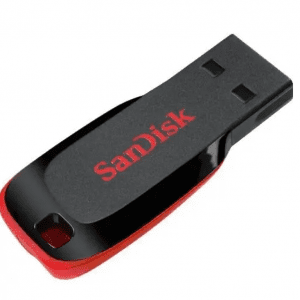 SanDisk Флэш-накопитель USB-A 2.0  Cruzer Blade 64GB. Цвет: черный