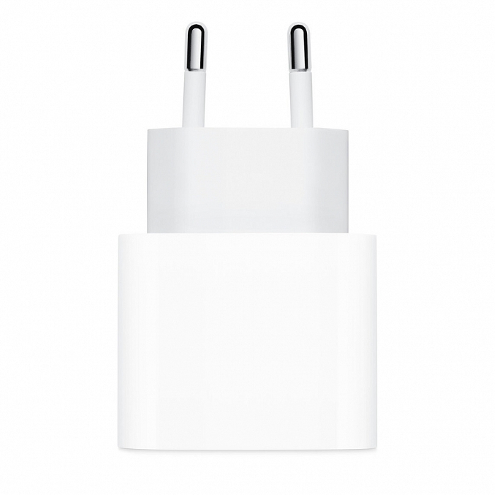 Сетевое зар./устр. Apple A2347 20W 2.2A (PD) USB Type-C для Apple белый (MUVV3ZM/A) — изображение 2
