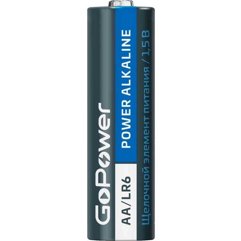 Батарейка GoPower LR6 AA BL4 Alkaline 1.5V (4/48/576) — изображение 3