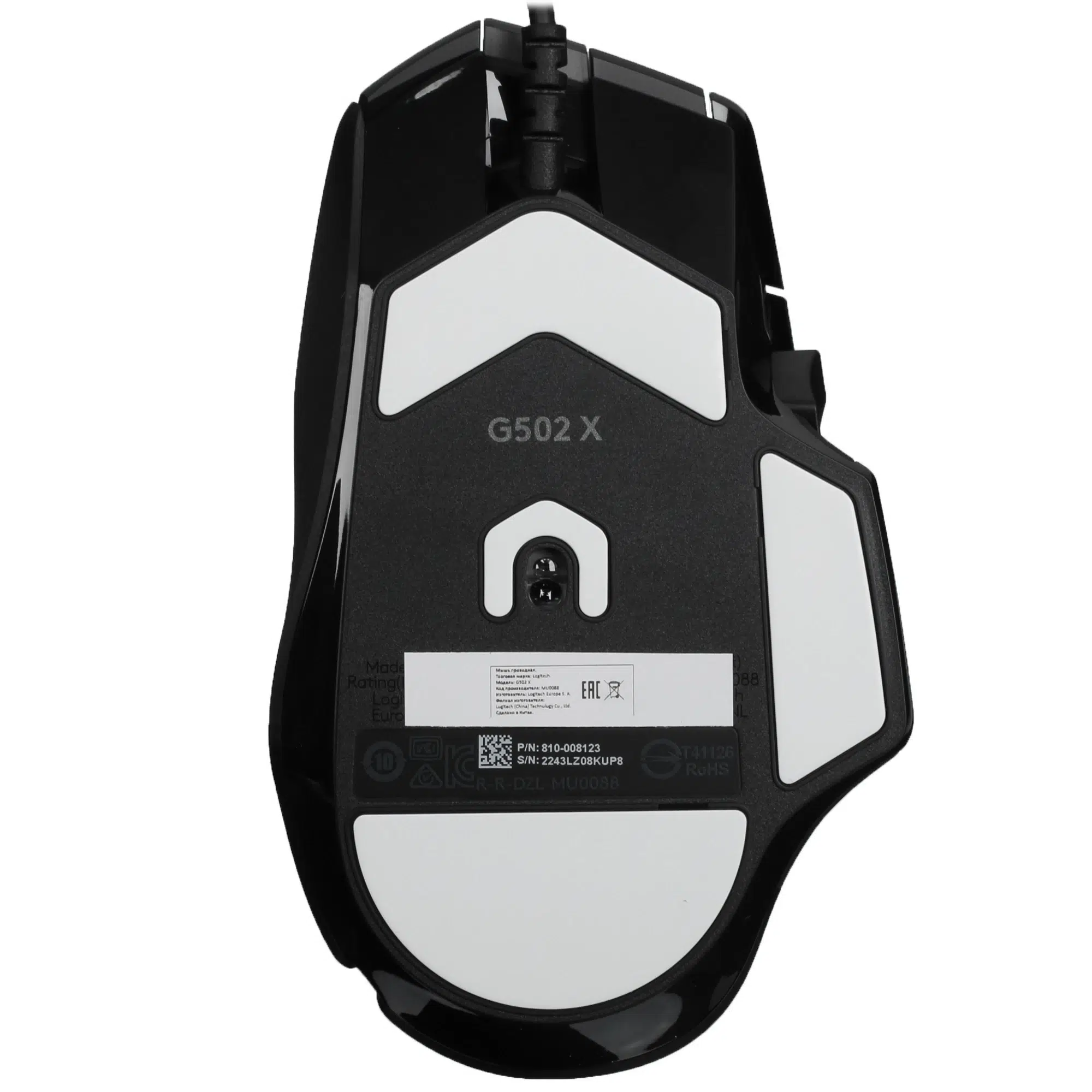 Мышь игровая проводная LOGITECH G502 X — изображение 5