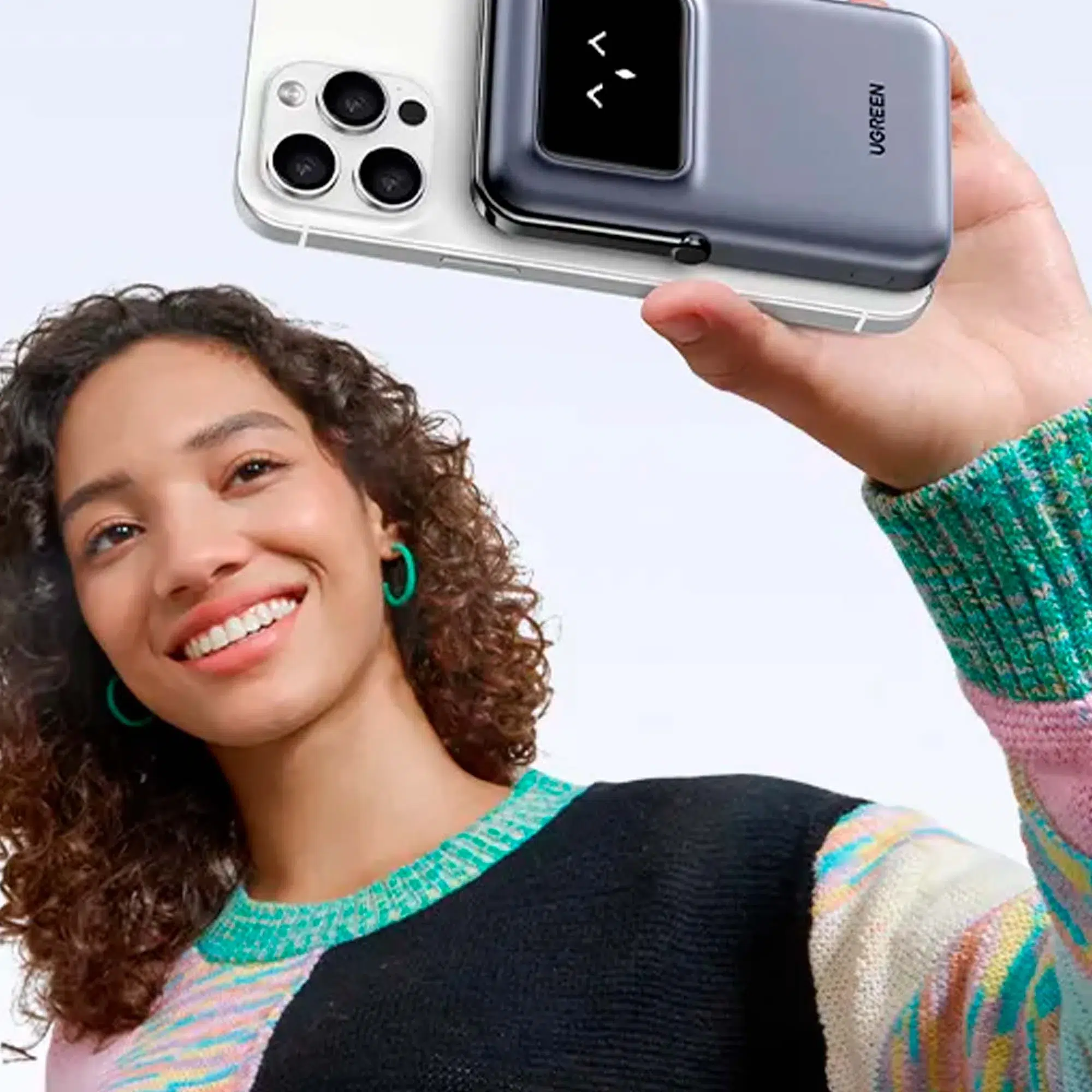 Внешний аккумулятор UGREEN PB764 UNO, 10000 mAh, серый — изображение 6