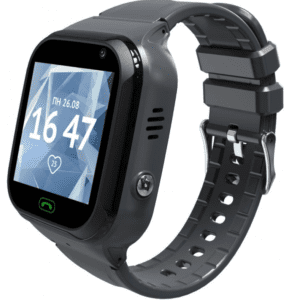 Детские умные часы AIMOTO Omega 4G с видеозвонком. Цвет: черный