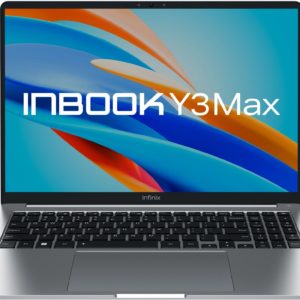 Ноутбук Infinix Inbook Y3 Max YL613 Core i3 1215U 8Gb SSD512Gb Intel UHD Graphics 16" IPS FHD (1920x1200) FreeDOS silver WiFi BT Cam (71008301568)