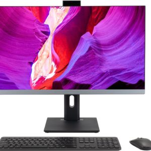 Моноблок Digma Pro Unity 27" Full HD i7 1255U (1.7) 16Gb SSD512Gb Iris Xe CR Windows 11 Pro GbitEth WiFi BT 90W клавиатура мышь Cam серый/черный 1920x1080