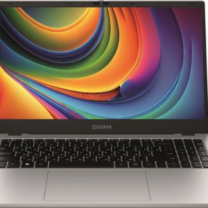 Ноутбук Digma EVE C5802 N-series N100 8Gb SSD256Gb Intel UHD Graphics 15.6" IPS FHD (1920x1080) Windows 11 Pro silver WiFi BT Cam 5900mAh (DN15N1-8CXW01)