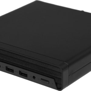 Неттоп HP ProDesk 400 G9 Mini i3 13100T (2.5) 8Gb SSD256Gb UHDG 730 FreeDOS GbitEth WiFi BT 90W kb мышь клавиатура черный (935X8EA)