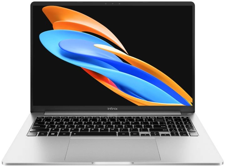 Ноутбук Infinix Inbook Y3H Max YL613H Core i7 12650H 16Gb SSD512Gb Intel UHD Graphics 16" IPS FHD (1920x1200) FreeDOS silver WiFi BT Cam (71008302604)