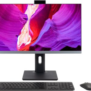 Моноблок Digma Pro Unity 23.8" Full HD i3 12100 (3.3) 16Gb SSD512Gb UHDG CR Windows 11 Pro GbitEth WiFi BT 90W клавиатура мышь Cam серый/черный 1920x1080