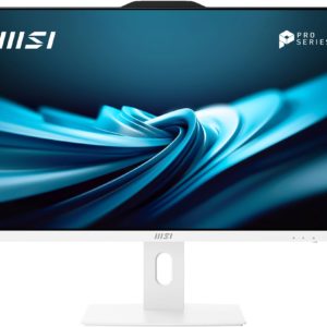 Моноблок MSI Pro AP272P 14M-650XRU 27" Full HD i3 14100 (3.5) 8Gb SSD512Gb UHDG 730 без ОС GbitEth WiFi BT 120W клавиатура мышь Cam белый 1920x1080