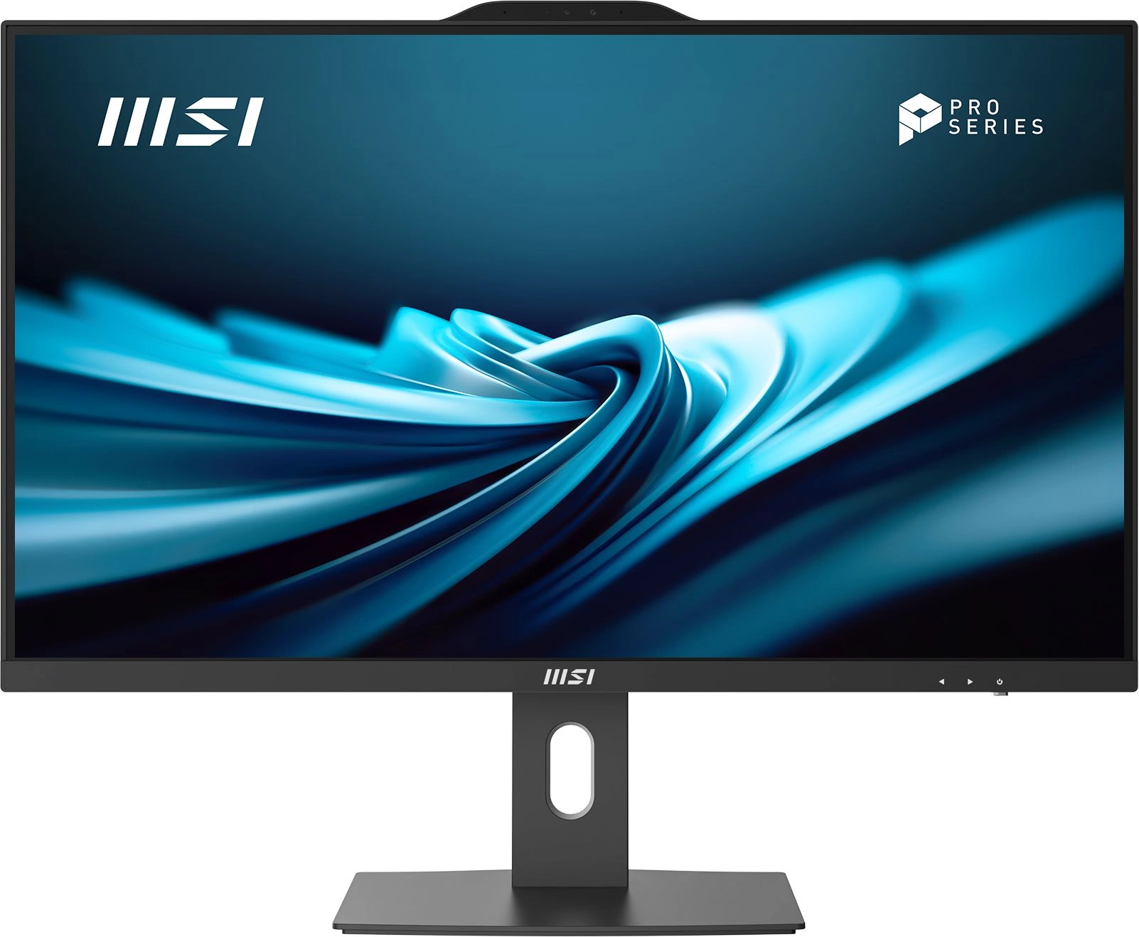 Моноблок MSI Pro AP272P 14M-636XRU 27" Full HD i3 14100 (3.5) 16Gb SSD512Gb UHDG 730 без ОС GbitEth WiFi BT 120W клавиатура мышь Cam черный 1920x1080