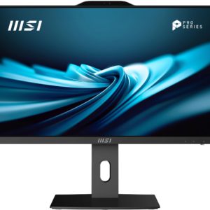 Моноблок MSI Pro AP242P 14M-688RU 23.8" Full HD i7 14700 (2.1) 16Gb SSD512Gb UHDG 770 Windows 11 Pro GbitEth WiFi BT 120W клавиатура мышь Cam черный 1920x1080