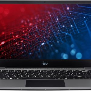 Ноутбук IRU Tactio 14ALH Core i3 1215U 8Gb SSD256Gb Intel UHD Graphics 14" IPS FHD (1920x1080) FreeDOS grey WiFi BT Cam 4000mAh (2058897)