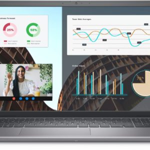 Ноутбук Dell Vostro 3530 Core i5 1335U 8Gb SSD512Gb Intel UHD Graphics 15.6" WVA FHD (1920x1080) Linux Ubuntu black WiFi BT Cam (3530-5850)