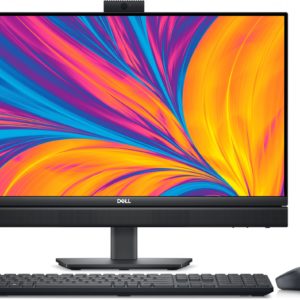 Моноблок Dell Optiplex 7420 23.8" Full HD i7 14700 (2.1) 32Gb SSD1Tb RX 6500 4Gb CR Windows 11 Pro GbitEth WiFi BT 240W клавиатура мышь Cam черный 1920x1080
