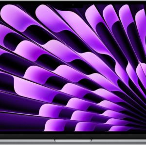 Ноутбук Apple MacBook Air A3114 M3 8 core 16Gb SSD256Gb/10 core GPU 15.3" Liquid Retina (2880x1864) macOS grey space WiFi BT Cam (MC9D4LL/A)