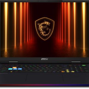 Ноутбук MSI Raider HX AI A2XWIG-204RU Core Ultra 9 285HX 64Gb SSD4Tb NVIDIA GeForce RTX5080 16Gb 18" IPS UHD+ (3840x2400) Windows 11 Home black WiFi BT Cam (9S7-182462-204)