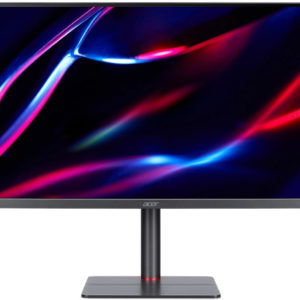 Монитор Acer 27" XV275Kymipruzx темно-серый IPS LED 0.5ms 16:9 HDMI M/M матовая HAS Piv 400cd 178гр/178гр 3840x2160 60Hz FreeSync Premium DP USB 6.06кг