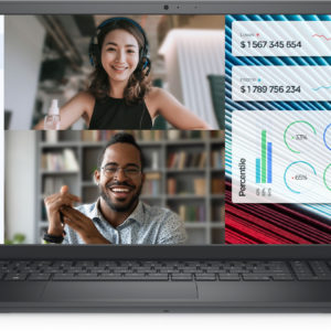 Ноутбук Dell Vostro 3520 Core i5 1235U 16Gb SSD512Gb Intel Iris Xe graphics 15.6" WVA FHD (1920x1080) Linux Ubuntu black WiFi BT Cam (3520-5650)