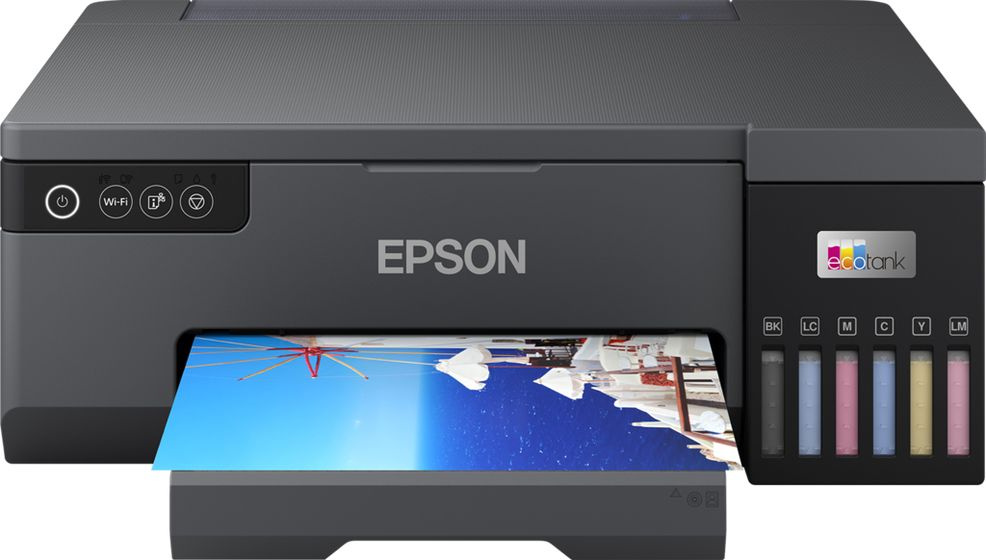 Принтер струйный Epson L8050 (C11CK37405/506/507/504) A4 WiFi черный