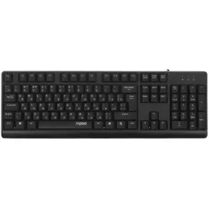 RAPOO Клавиатура проводная NK1900, цвет - черный