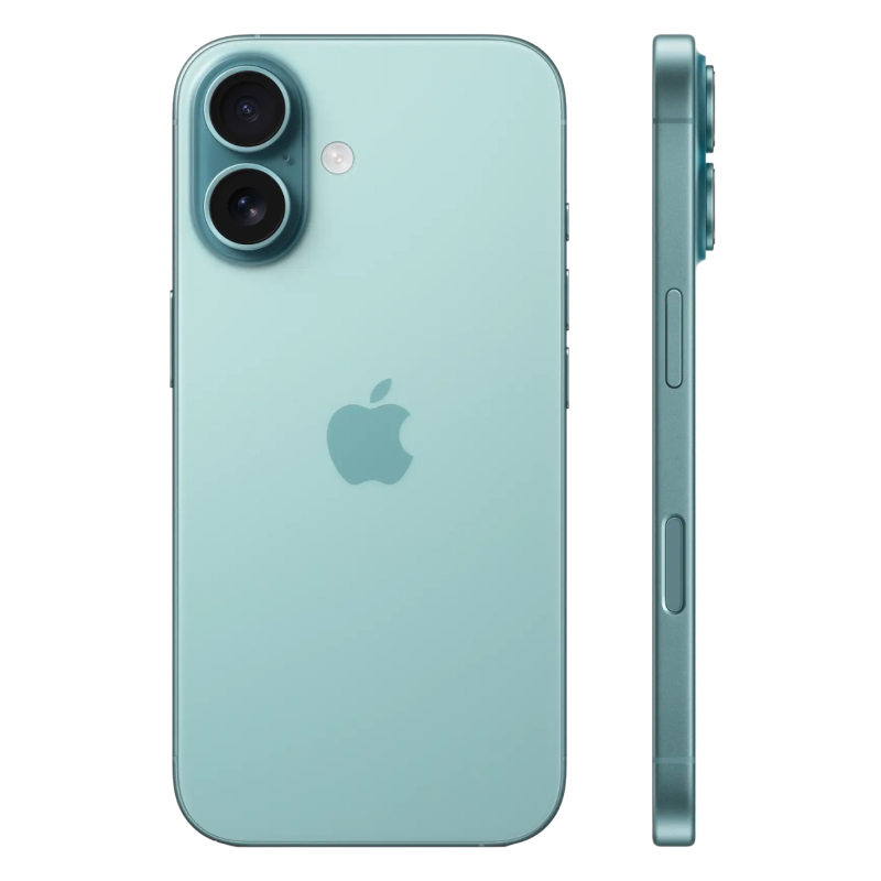 Смартфон Apple iPhone 16 128GB Teal SIM+eSIM — изображение 2
