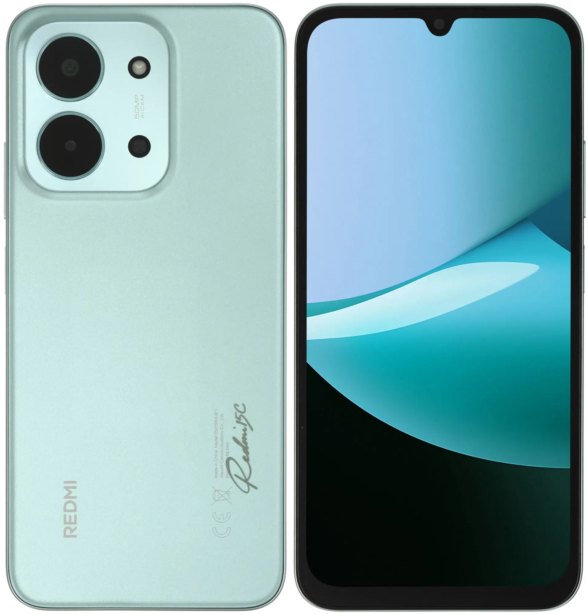 Смартфон Redmi 15C 4+128 Mint Green
