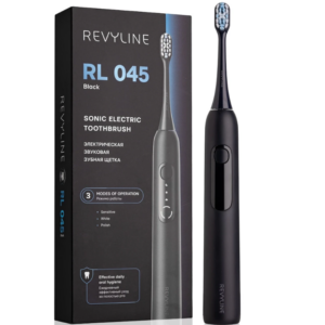 Электрическая зубная щетка Revyline RL 045, чёрная