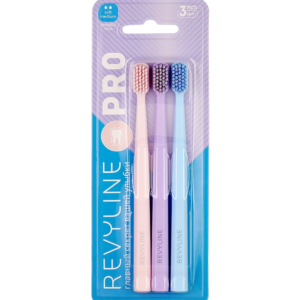 Зубная щетка Revyline SM6000 PRO Trio, блистер из 3 шт.