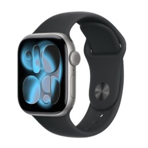Умные часы Apple Watch Series 11, 46 mm, Space Grey Aluminium Black Sport Band S/M